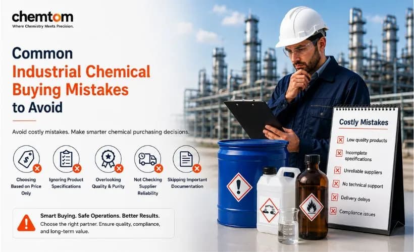 Common Industrial Chemical Buying Mistakes to Avoid