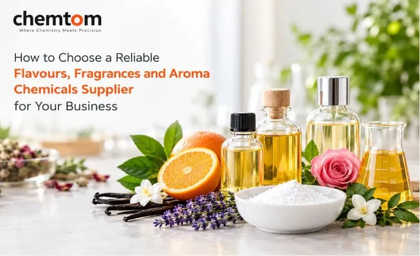 How to Choose a Reliable Flavours, Fragrances and Aroma Chemicals Supplier for Your Business
